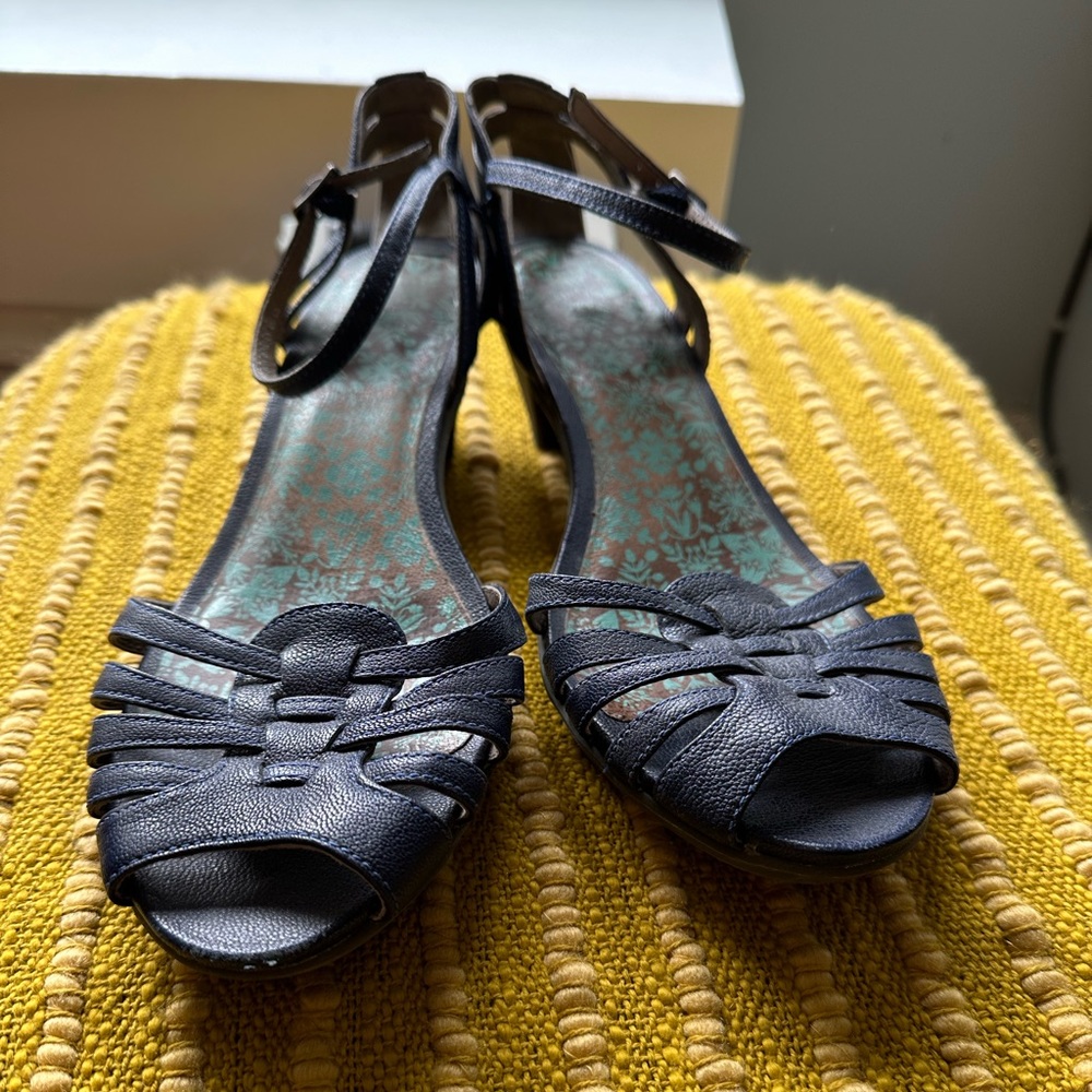 Camper sandals, gorgeous indigo color!